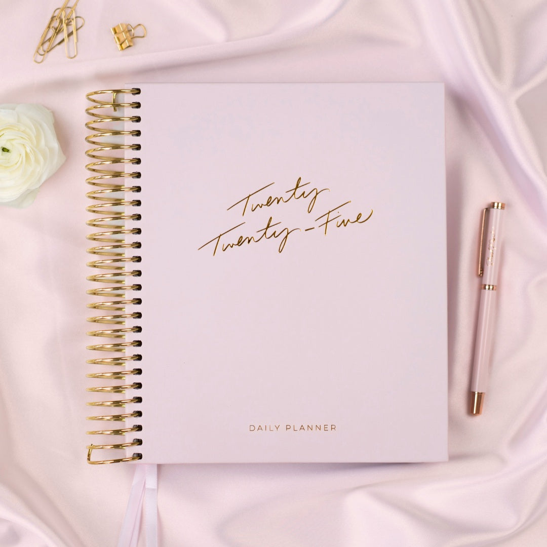 2025 Daily Planner - Blush