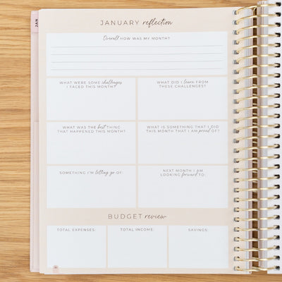 2025 Daily Planner - Blush