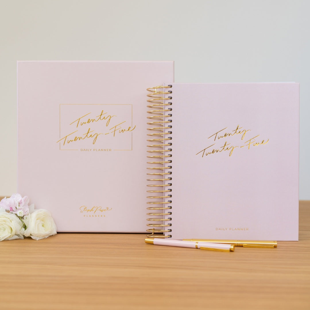 2025 Daily Planner - Blush