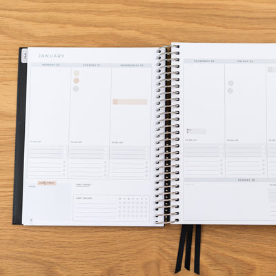 2025 Classic Planner - Black