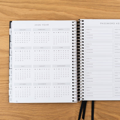 2025 Classic Planner - Black