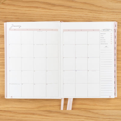 2025 Essential Planner - Blush