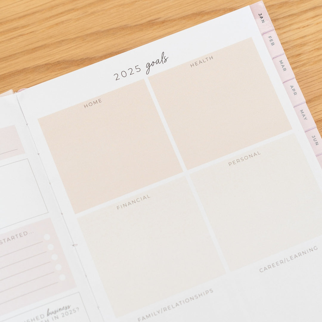 2025 Essential Planner - Blush