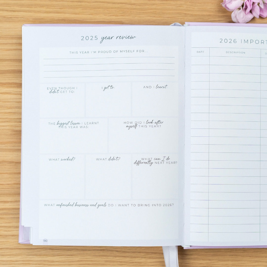 2025 Essential Planner - Lilac in Bloom