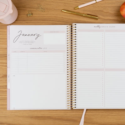 2025 Teacher Planner - Blush