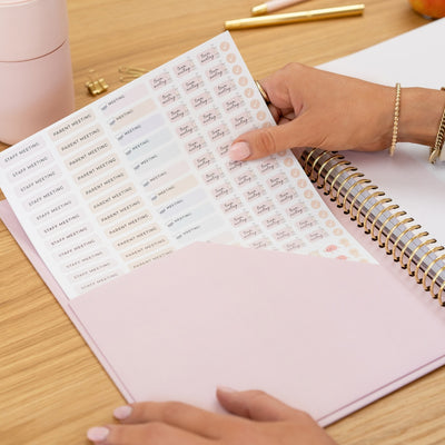 2025 Teacher Planner - Blush