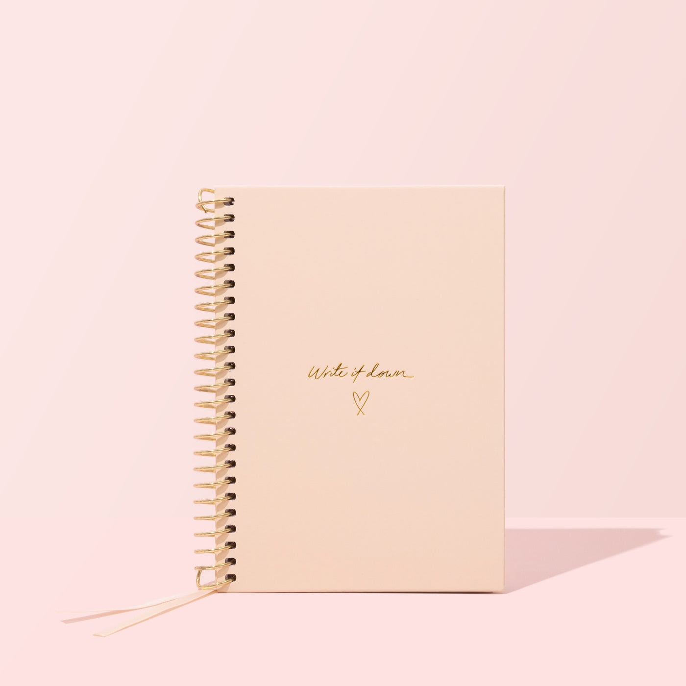 Write it Down Notebook - Beige