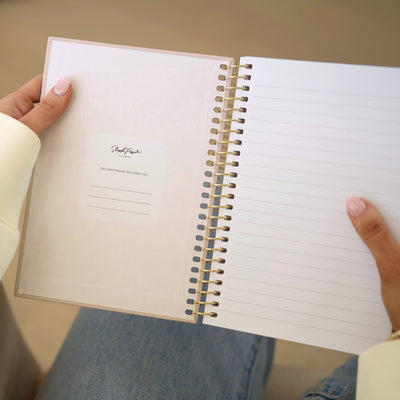 Write it Down Notebook - Beige