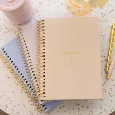 Write it Down Notebook - Beige