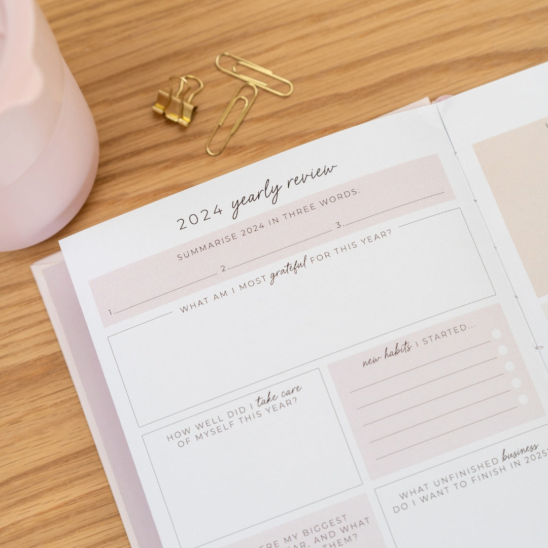 2025 Essential Planner - Blush