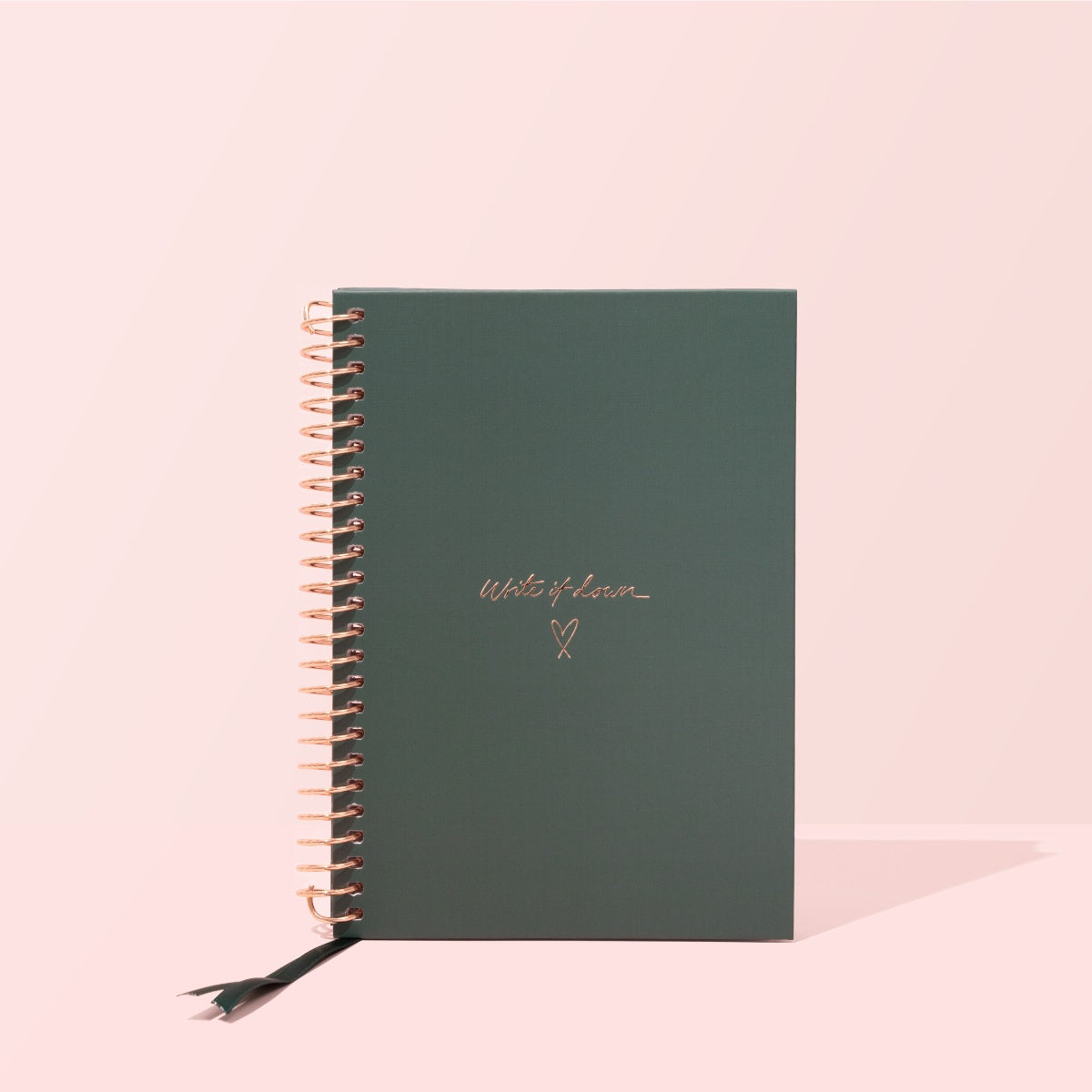 Write it Down Notebook - Forest Green