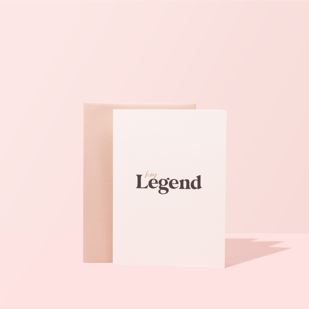 'Hey Legend' Greeting Card