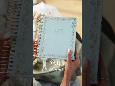 2025 Daily Planner + Luxe Pen - Vintage Sage - Ltd Edition